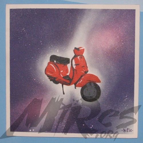 RENT: VESPA STENCIL